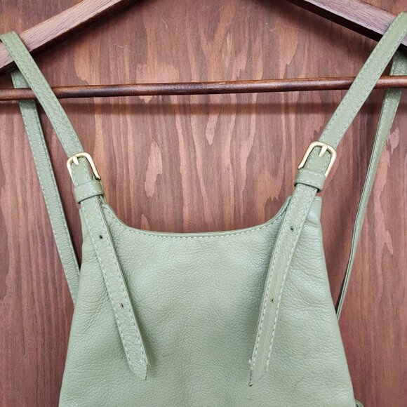 JP Ourse & Cie Kangaroo Backpack Purse in Kiwi - Picture 4 of 10
